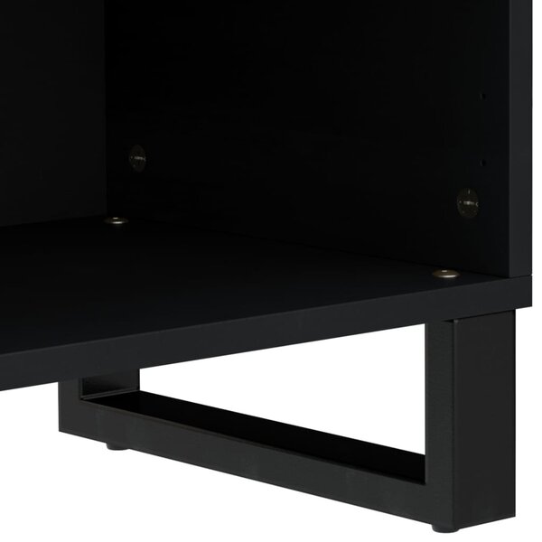 Tömör mangó- és szerelt fa TV-szekrény 80 x 33 x 46 cm