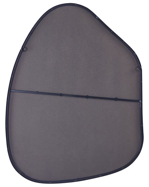 Falitükör PUTEAUX 70 cm 92 cm Fém Fekete