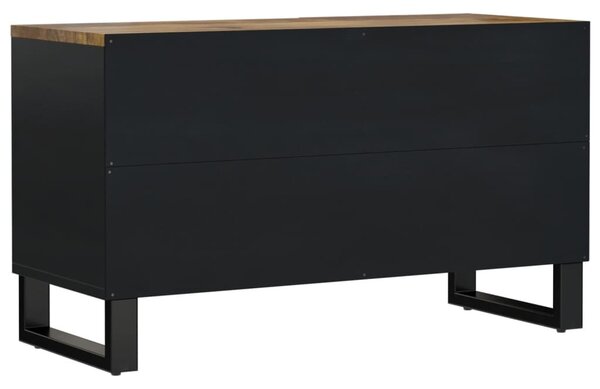 Tömör mangó- és szerelt fa TV-szekrény 80 x 33 x 46 cm