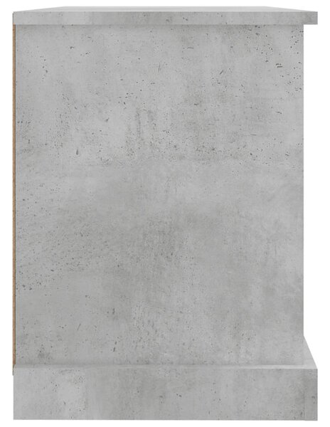 Betonszürke szerelt fa TV-szekrény 73x35,5x47,5 cm