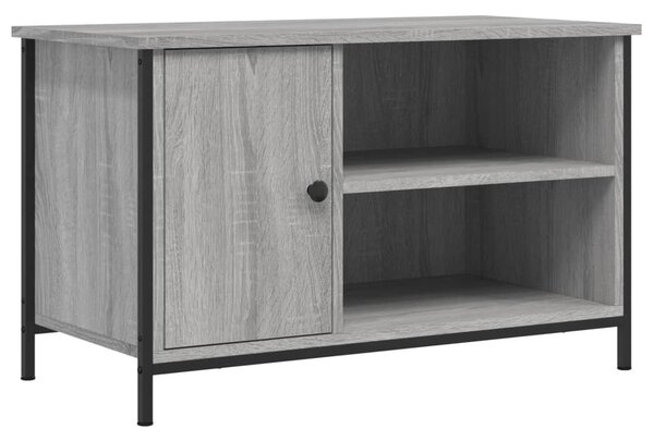 Szürke sonoma színű szerelt fa TV-szekrény 80x40x50 cm