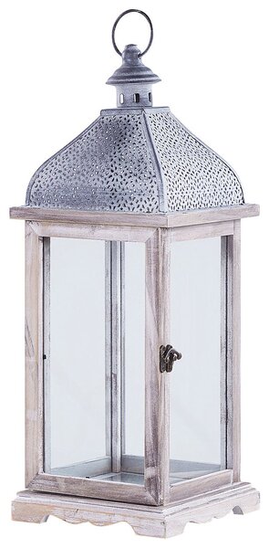 Lámpás SAMAR Fenyő 47 cm Fehér