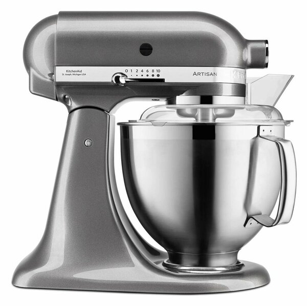 KitchenAid Artisan 5KSM185PSEMS Medallion Konyhai robotgép 4.8L - Ezüst