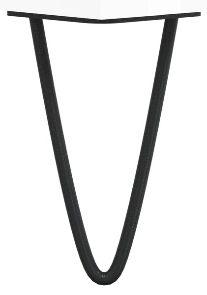 Fehér magasfényű szerelt fa TV-szekrény 100x35x55 cm