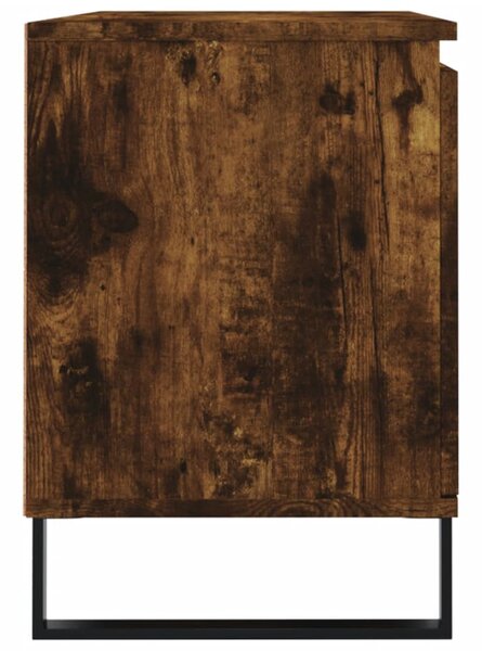 Füstös tölgy színű szerelt fa TV-szekrény 104x35x50 cm