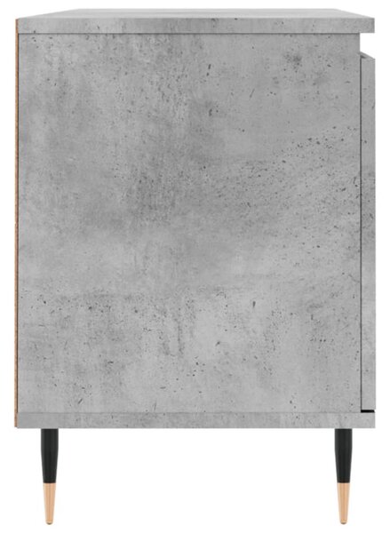 Betonszürke szerelt fa TV-szekrény 104x35x50 cm