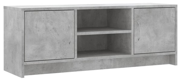 Betonszürke szerelt fa TV-szekrény 102x30x37,5 cm