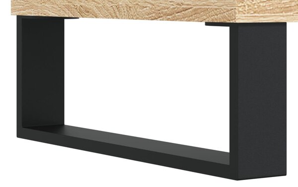 Sonoma tölgyszínű szerelt fa TV-szekrény 100x34,5x44,5 cm