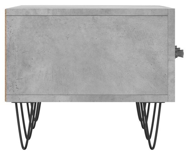 Betonszürke szerelt fa TV-szekrény 150 x 36 x 50 cm