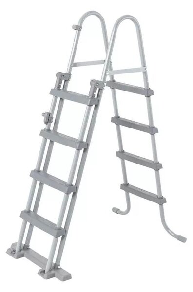 BESTWAY Power Steel csővázas medence szett, 549 × 274 × 122 cm, homokszűrős, létrával, takaróponyvával (56466)