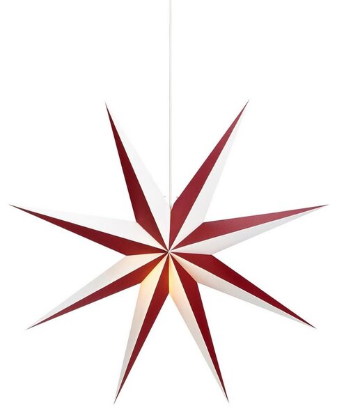 Markslöjd Markslöjd 704523 - Karácsonyi dekoráció ALVA 1xE14/25W/230V piros/fehér 75 cm ML0801