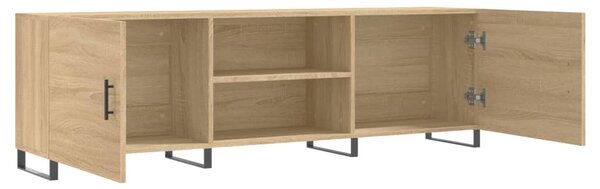 Sonoma tölgyszínű szerelt fa TV-szekrény 150x30x50 cm