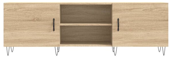 Sonoma tölgyszínű szerelt fa TV-szekrény 150x30x50 cm