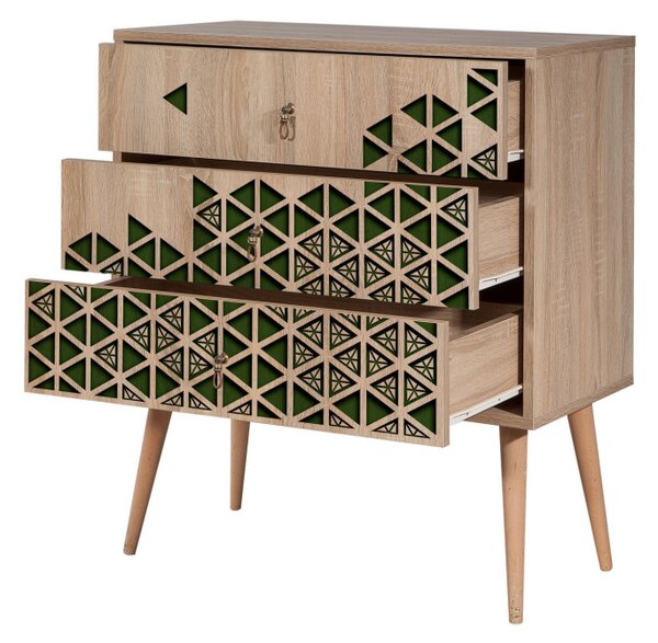 Trio komód, 80 cm – TR869VEL3429