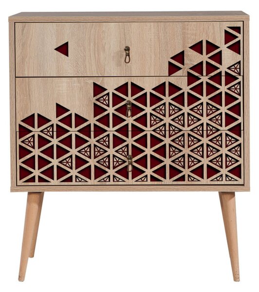 Trio komód, 80 cm – TR869VEL3430