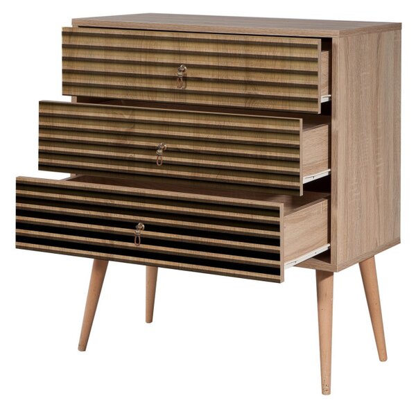 Trio komód, 80 cm – TR869VEL3432