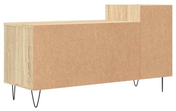 Sonoma tölgyszínű szerelt fa TV-szekrény 100x35x55 cm