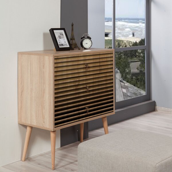 Trio komód, 80 cm – TR869VEL3432