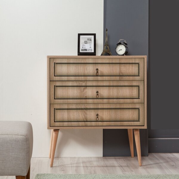 Trio komód, 80 cm – TR869VEL3435