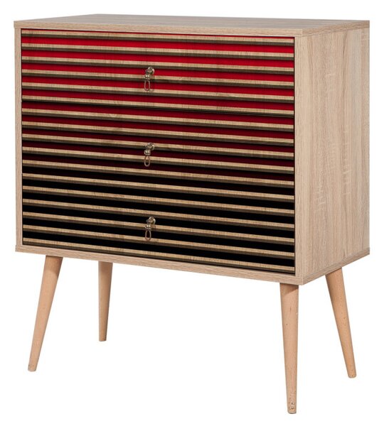 Trio komód, 80 cm – TR869VEL3433