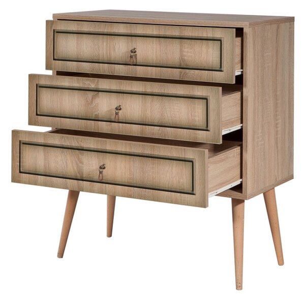 Trio komód, 80 cm – TR869VEL3435