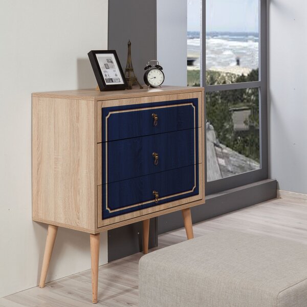 Trio komód, 80 cm – TR869VEL3436
