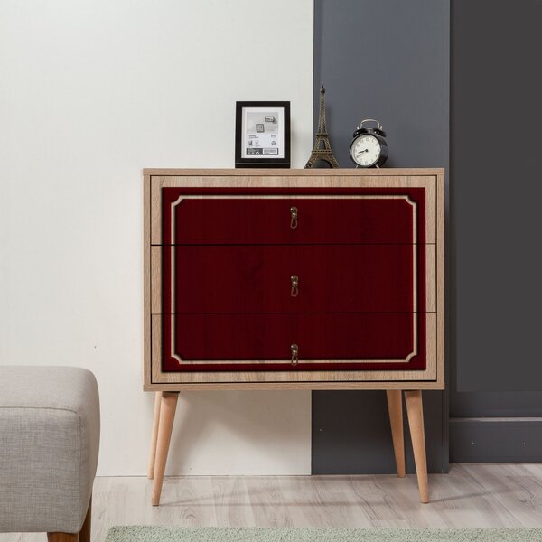 Trio komód, 80 cm – TR869VEL3437
