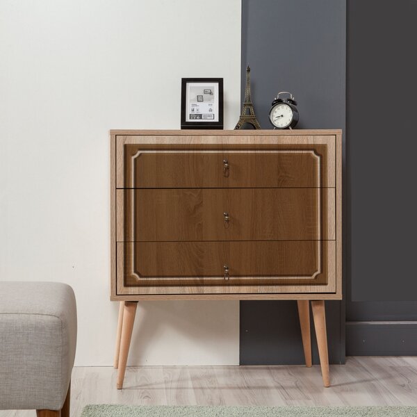Trio komód, 80 cm – TR869VEL3438