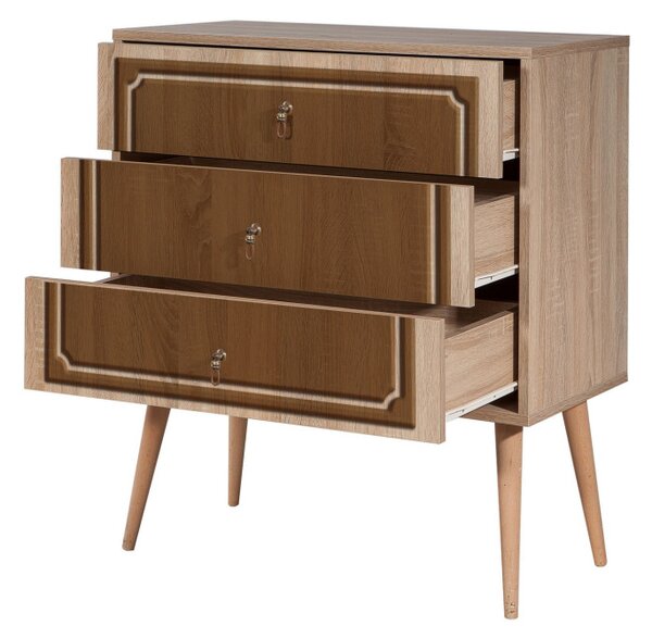 Trio komód, 80 cm – TR869VEL3438