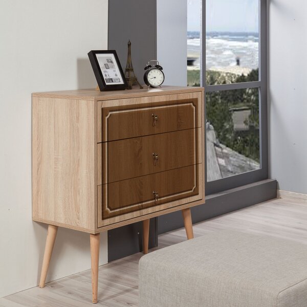 Trio komód, 80 cm – TR869VEL3438