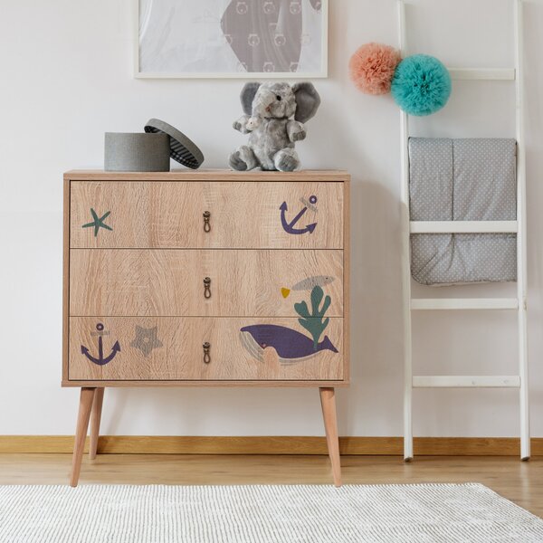 City komód, 80 cm – TR869VEL3465