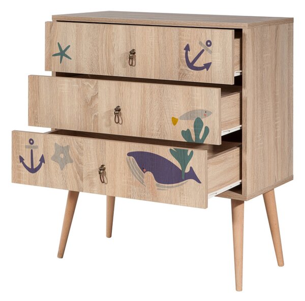 City komód, 80 cm – TR869VEL3465