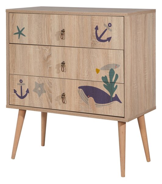 City komód, 80 cm – TR869VEL3465