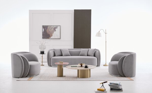 Passione 3 részes kanapé szett Beige 20242