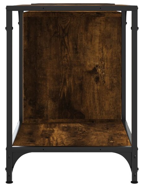 Füstös tölgy színű szerelt fa TV-szekrény 153 x 37 x 50 cm