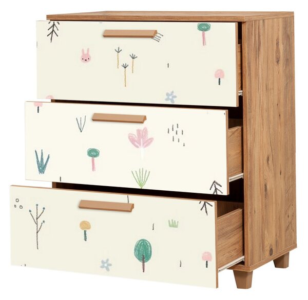 Leva komód, 80 cm – TR869VEL3481