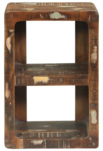TV szekrény Sokszínű 36 x 30 x 54 cm Tömör újrahasznosított fa