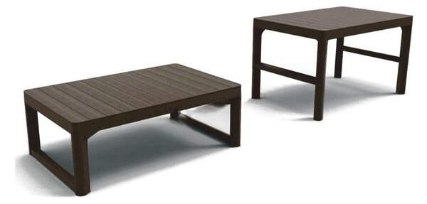 Lyon rattan kerti asztal