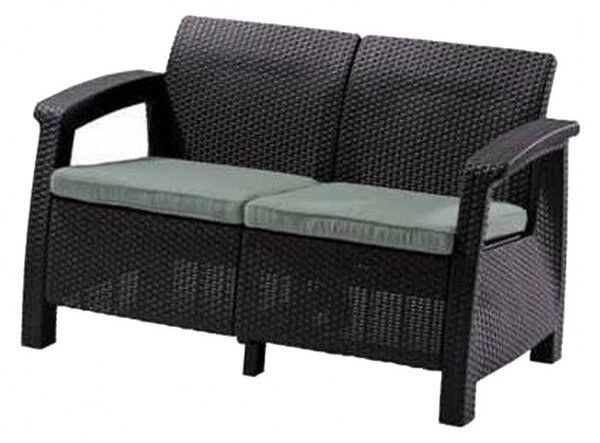Corfu love seat kerti kanapé