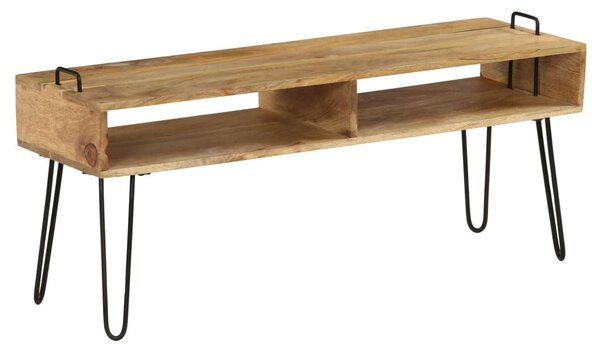 Tömör mangófa TV-állvány 110 x 35 x 45 cm