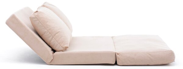 Kanapé futon Tilda (krém)
