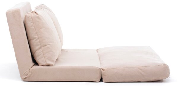 Kanapé futon Tilda (krém)