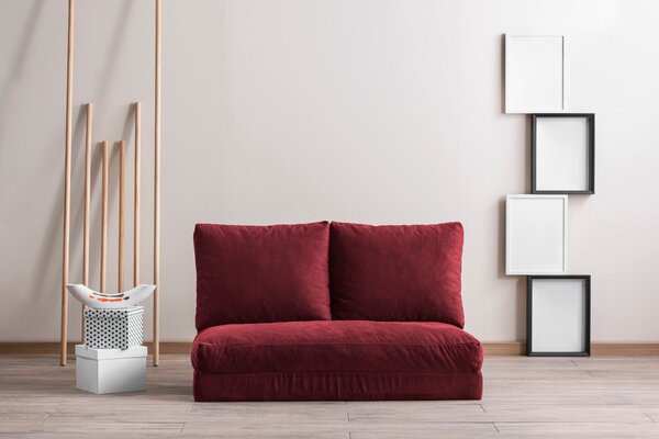 Kanapé futon Tilda (gesztenye)