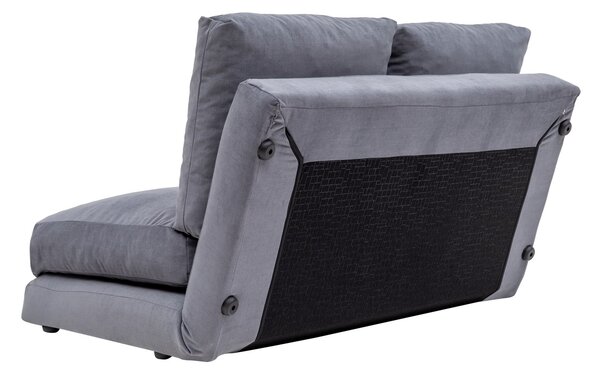 Kanapé futon Tilda (szürke)