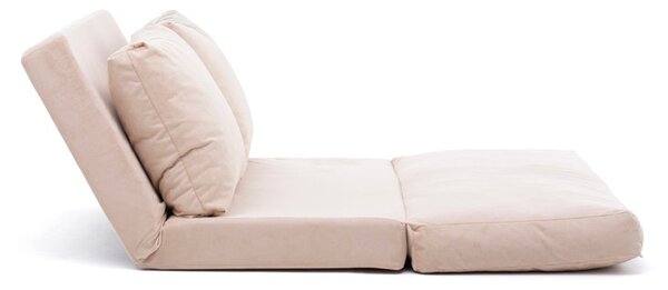 Kanapé futon Tilda (krém)
