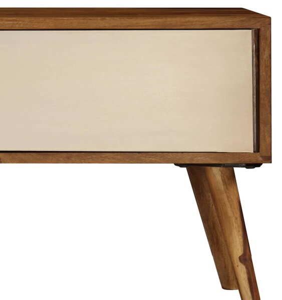 Tömör akácfából TV-szekrény 140 x 30 x 40 cm