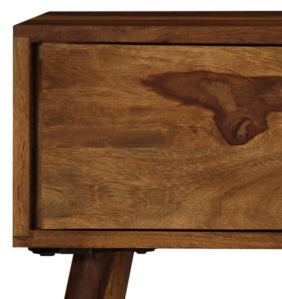 Tömör akácfából TV-szekrény 140 x 30 x 40 cm