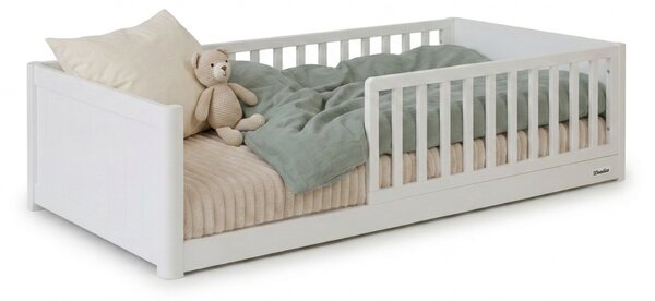 SMOOTH Monty Bed fa montessori gyerekágy 80x160 - fehér