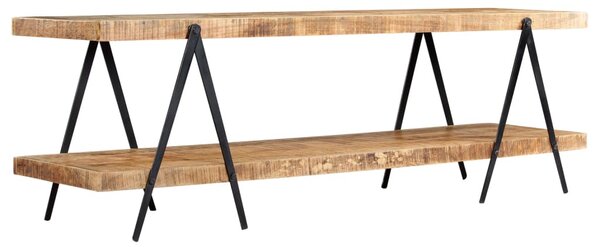 Tömör mangófa TV-szekrény 160 x 40 x 50 cm