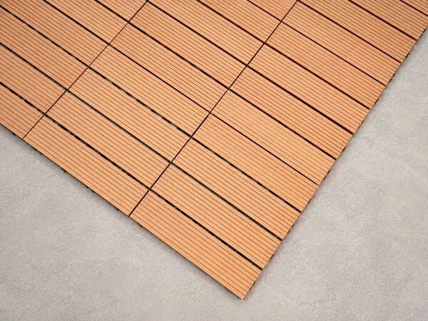 WPC csempe LEGI BASE 30 x 30 cm, teak